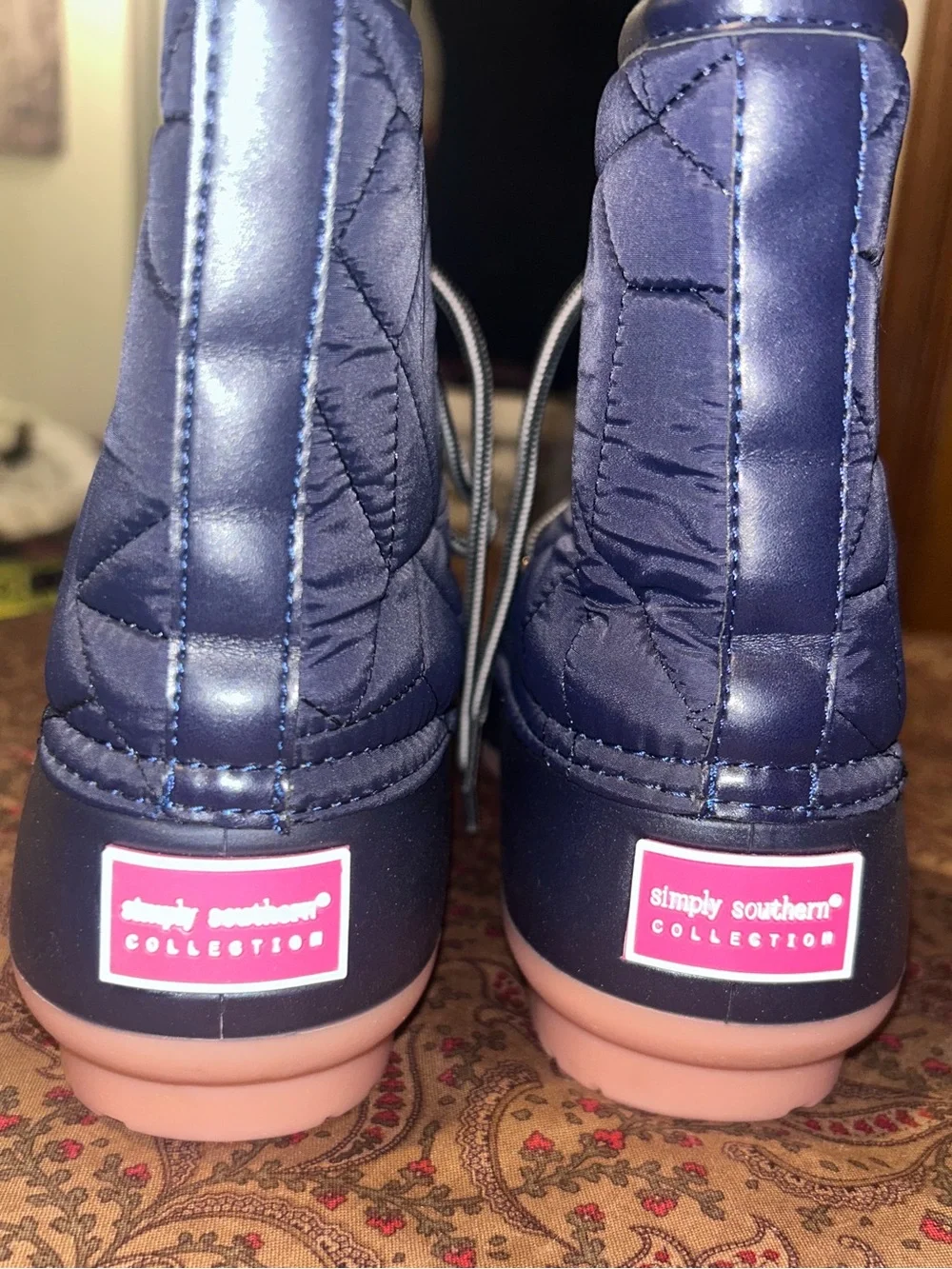 Simply southern  Duck Snow/Rain Boots 8